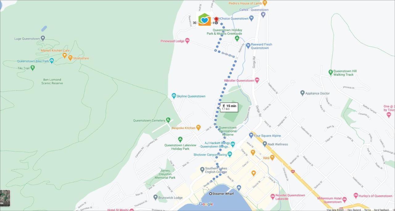 Apartament Hideaway Rima - In The Cbd Queenstown Zewnętrze zdjęcie